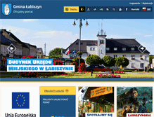 Tablet Screenshot of labiszyn.pl